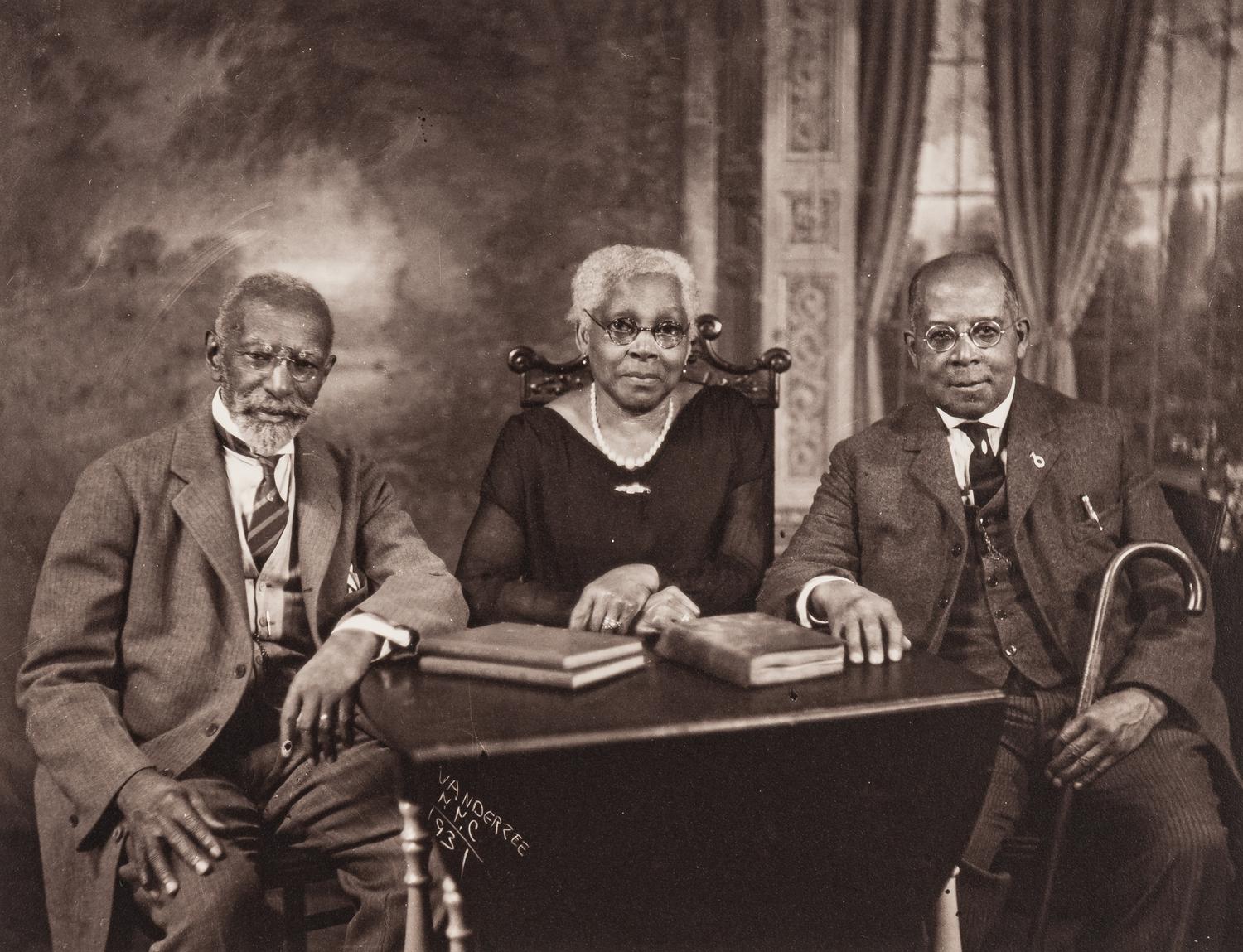 James Van Der Zee (1886-1983) "James Van Der Zee: Eighteen Photographs , 1905-1939"; and selected studio portraits