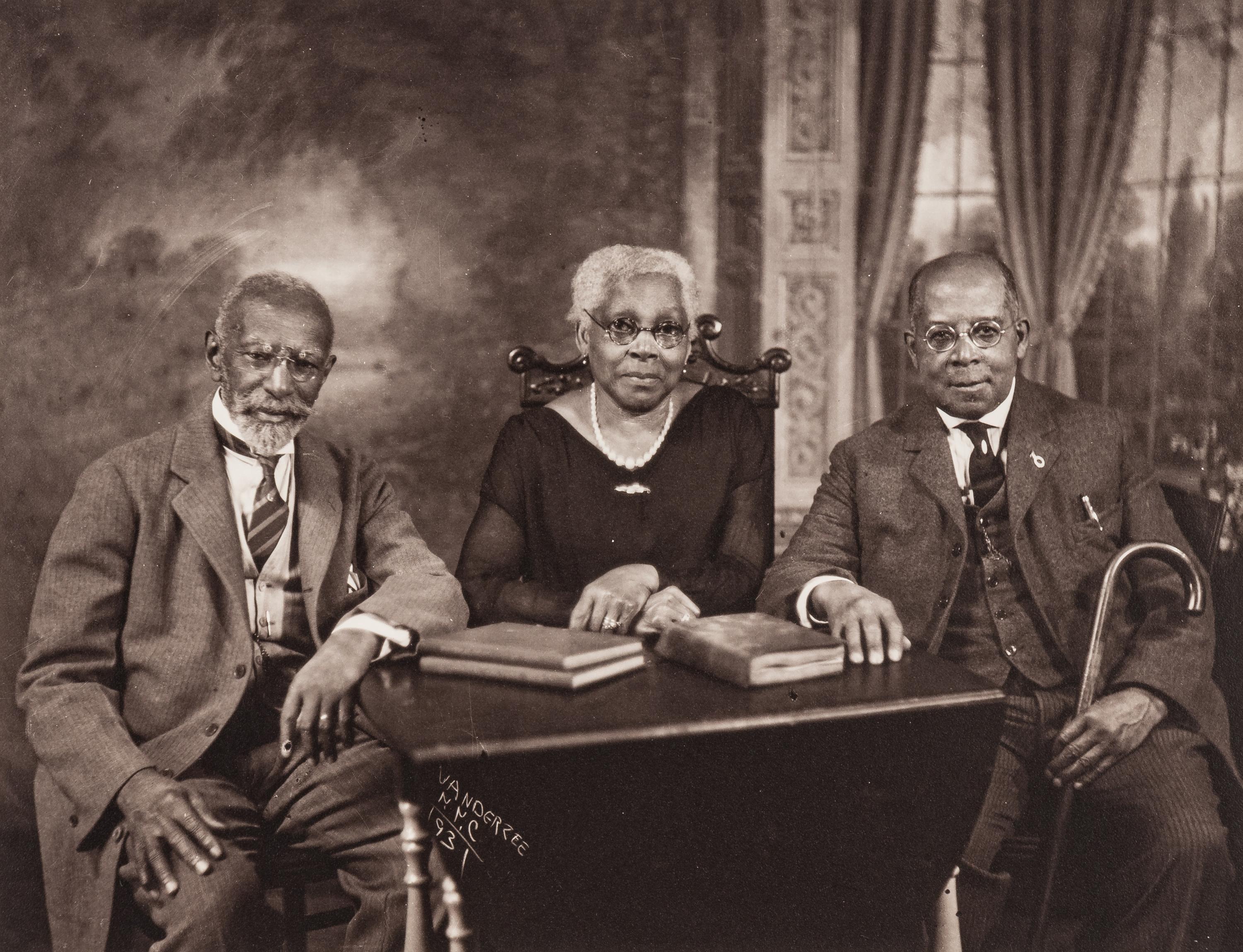James Van Der Zee (1886-1983) "James Van Der Zee: Eighteen Photographs , 1905-1939"; and selected studio portraits