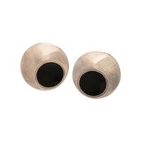 Tiffany & Co., Elsa Peretti, Sterling Silver and Onyx Earrings