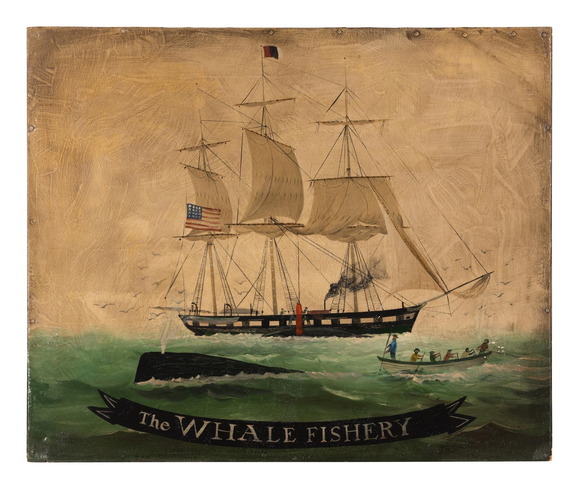 American School 19th Century, The Whale Fishery