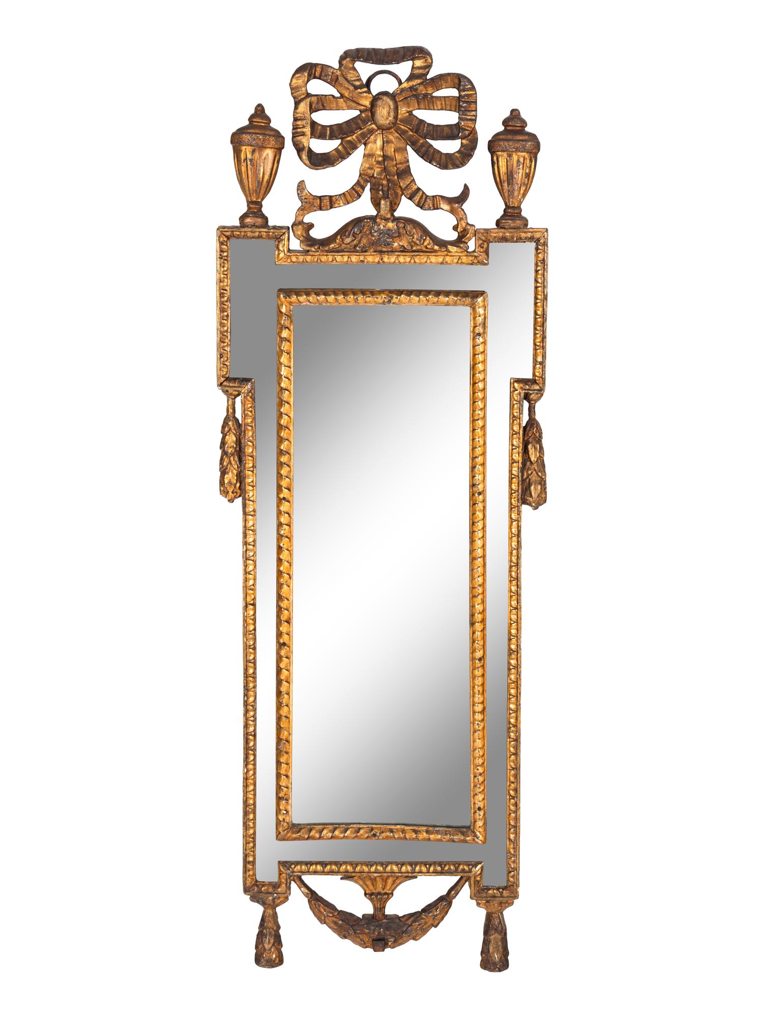 An Italian Giltwood Mirror