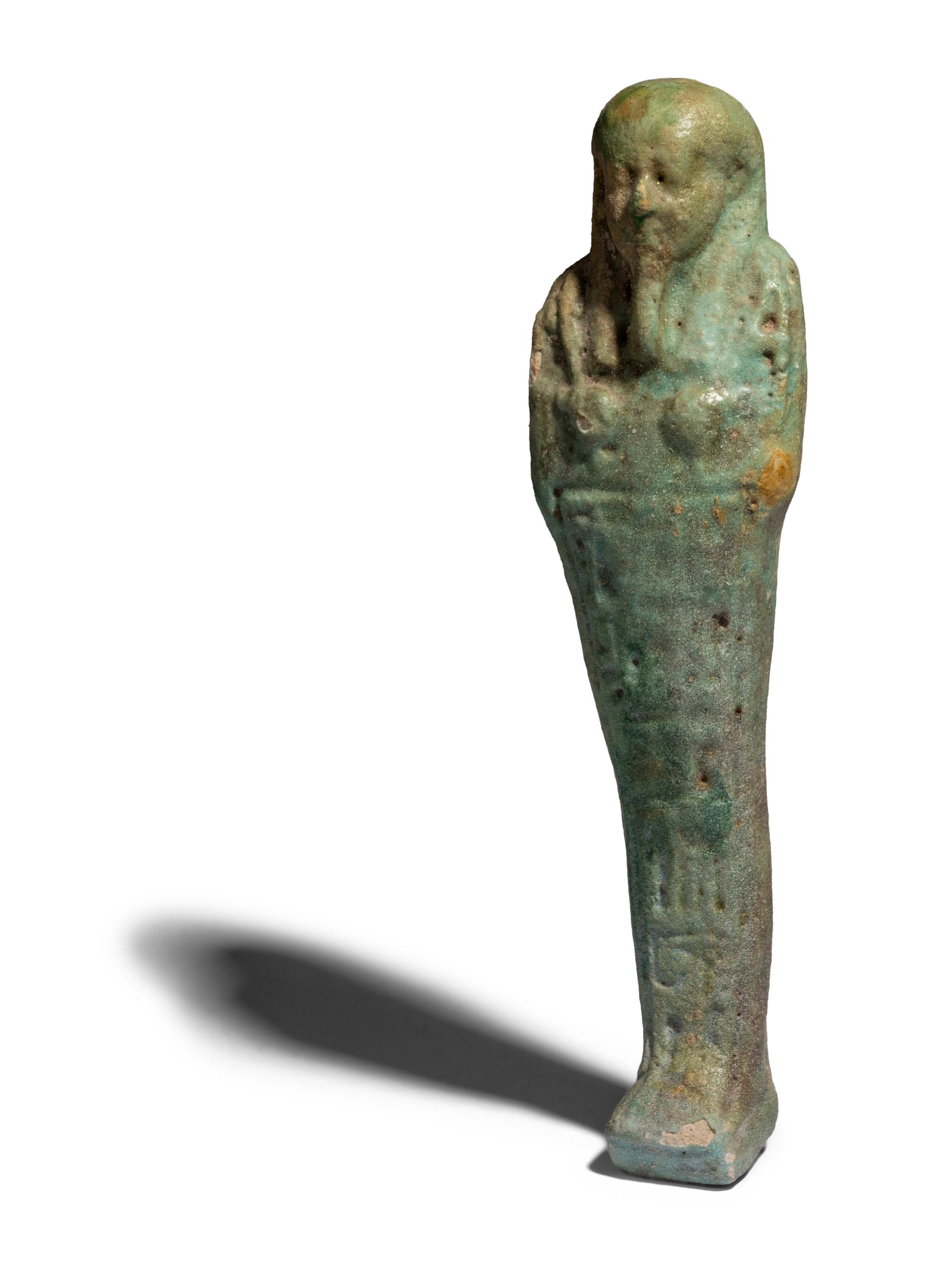 An Egyptian Faience Ushabti