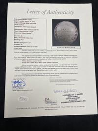 A 1934 Chicago White Sox Team Signed Autograph Baseball Featuring Al Simmons, Ted Lyons and Jocko Conlan (JSA Letter of Authenticity),