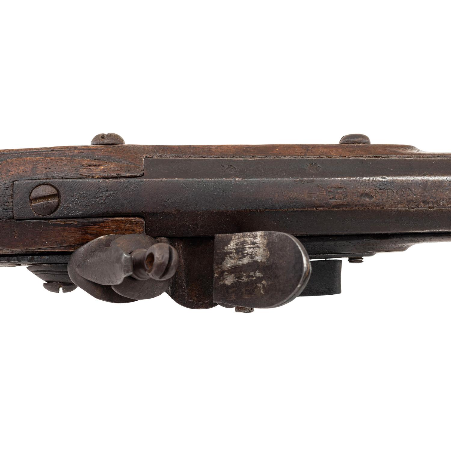 American Fur Company Marked Flintlock Northwest Trade Gun by Sargant & Son