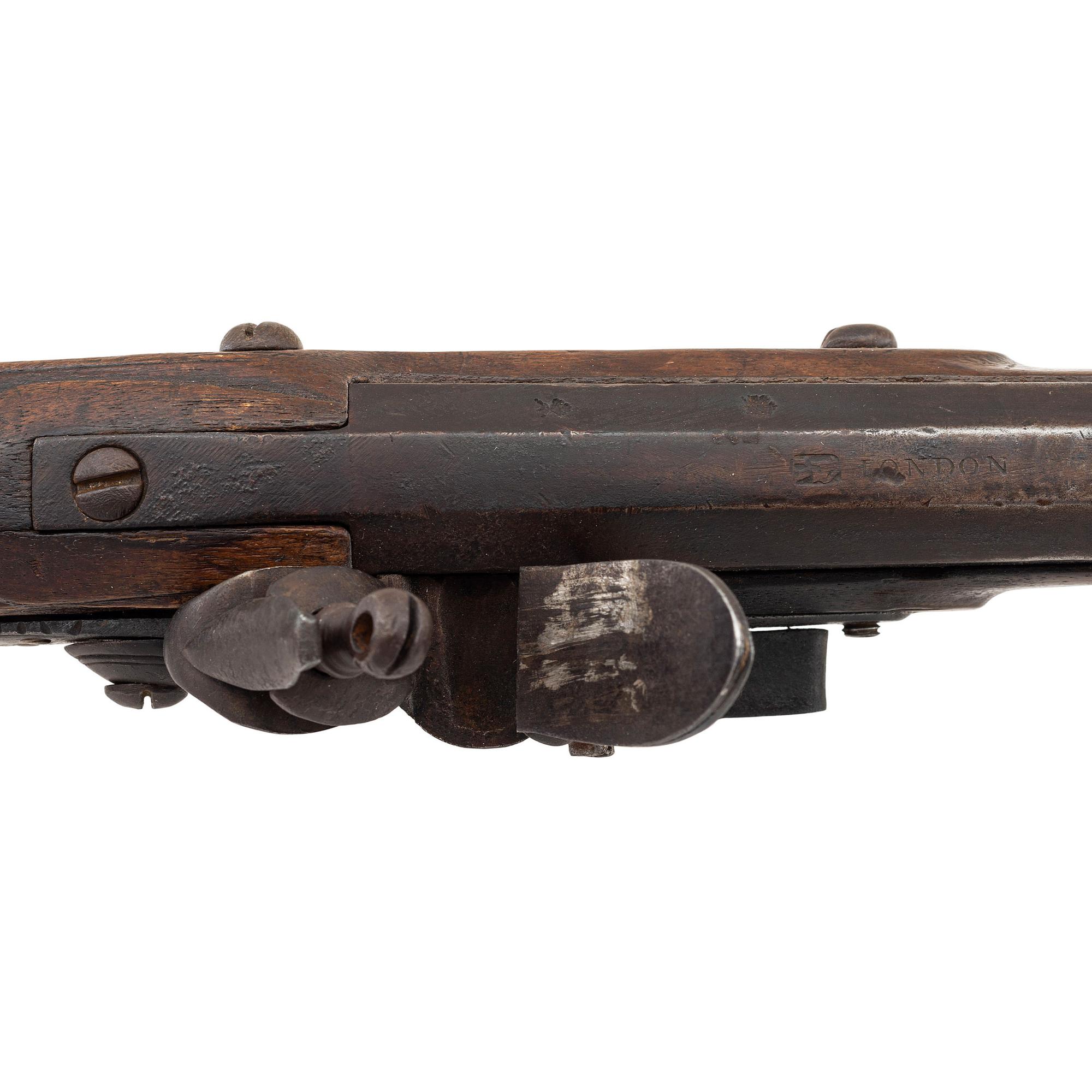 American Fur Company Marked Flintlock Northwest Trade Gun by Sargant & Son