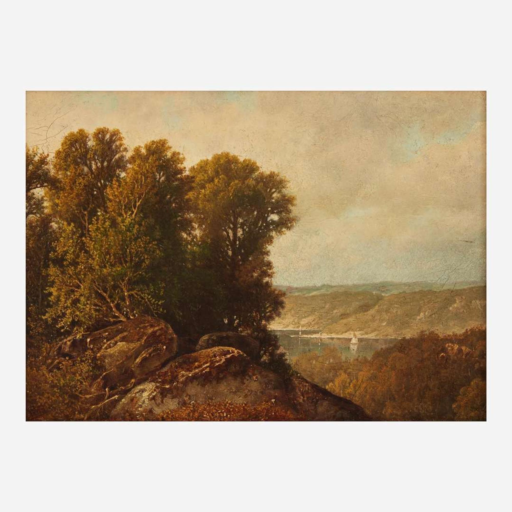 William Mason Brown (American, 1828–1898) Along the Upper Hudson