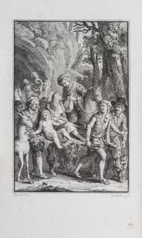 BERQUIN, ARNAUD. Romances, par M. Berquin. Paris, 1788. With 10 fine plates of Borel.