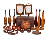 A Collection of Vintage Sporting Equipment