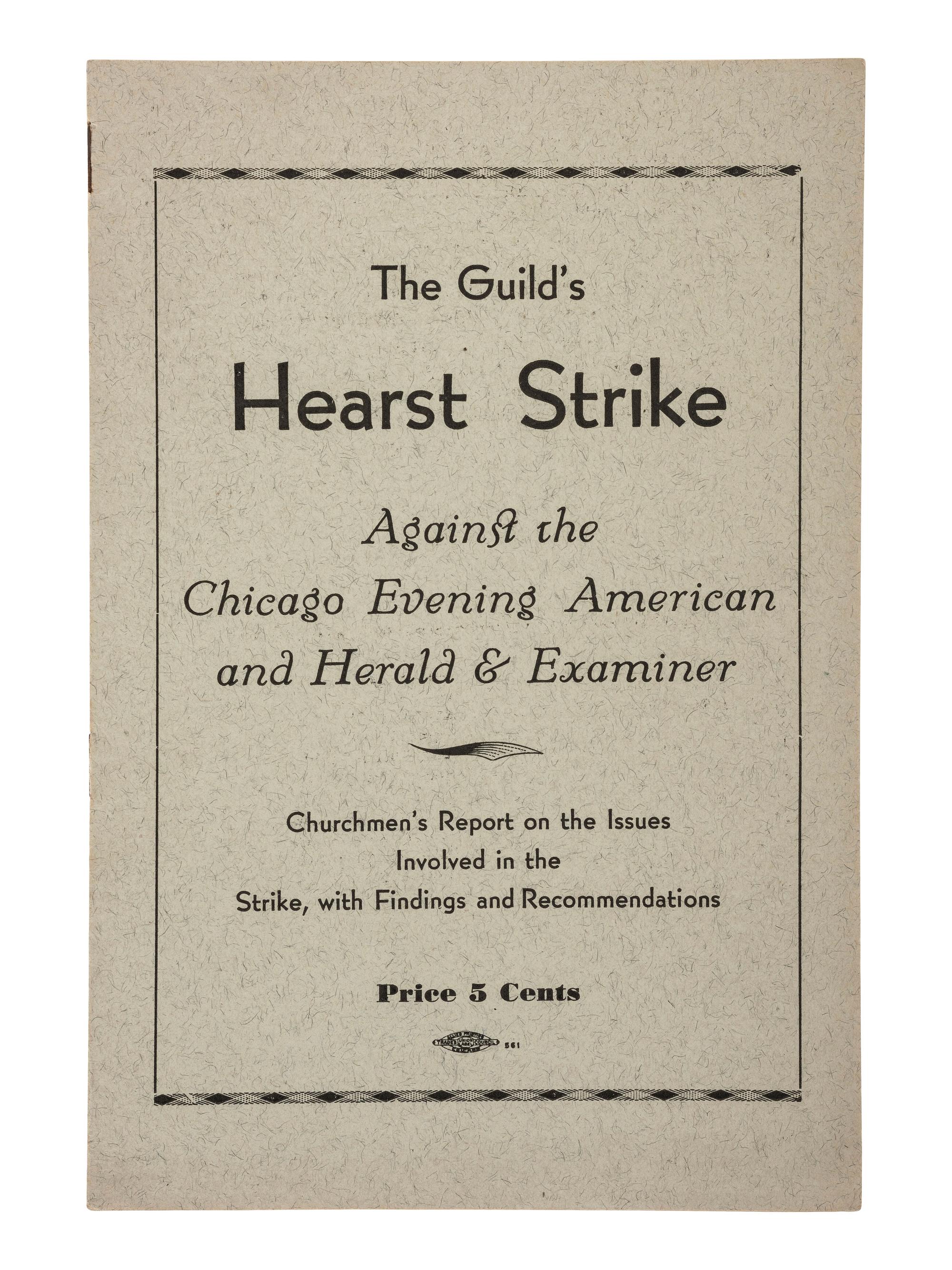 [LABOR] -- [SOCIAL JUSTICE]. Ephemera documenting twentieth-century social justice and worker's movements, comprising: