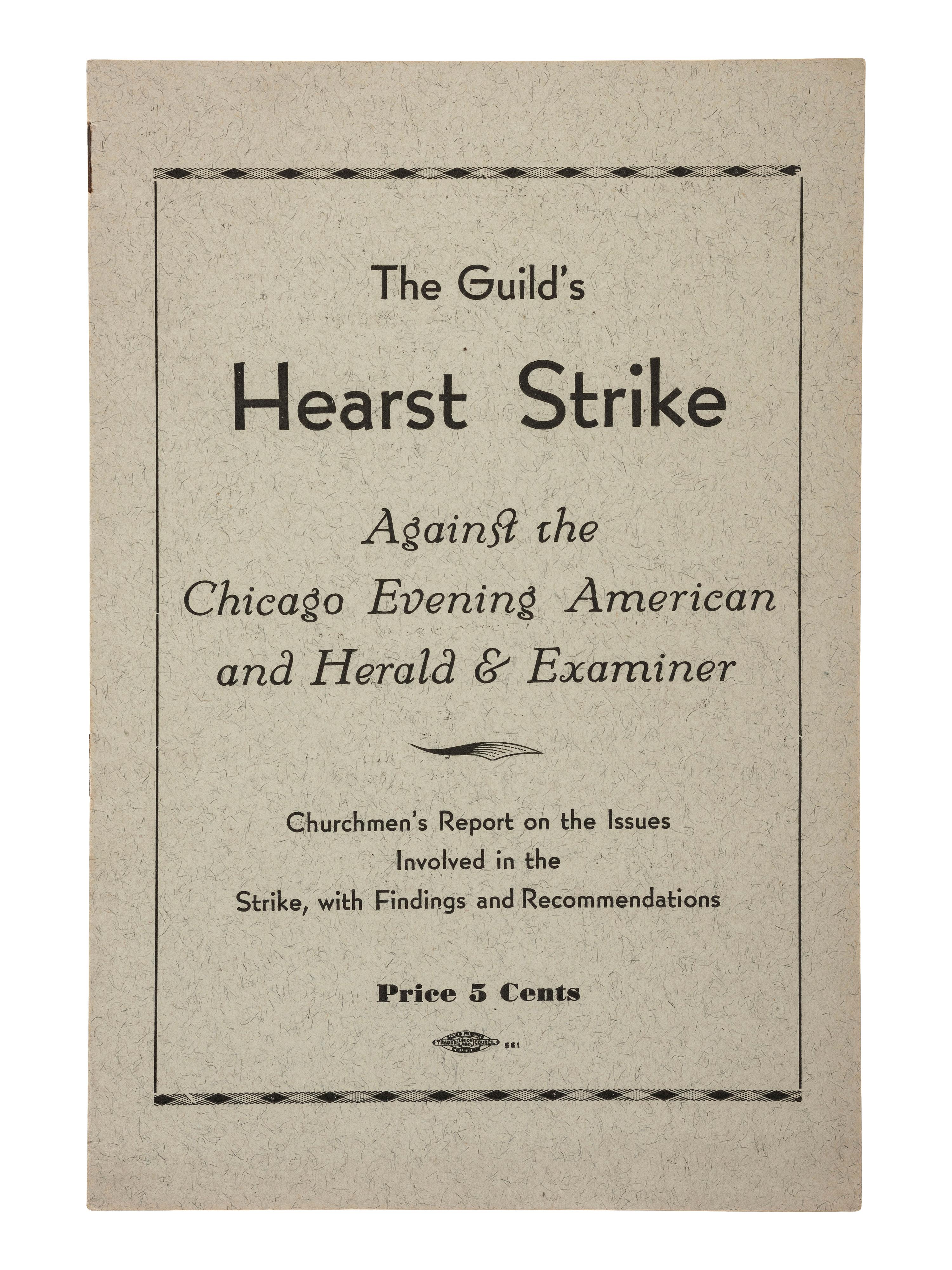 [LABOR] -- [SOCIAL JUSTICE]. Ephemera documenting twentieth-century social justice and worker's movements, comprising: