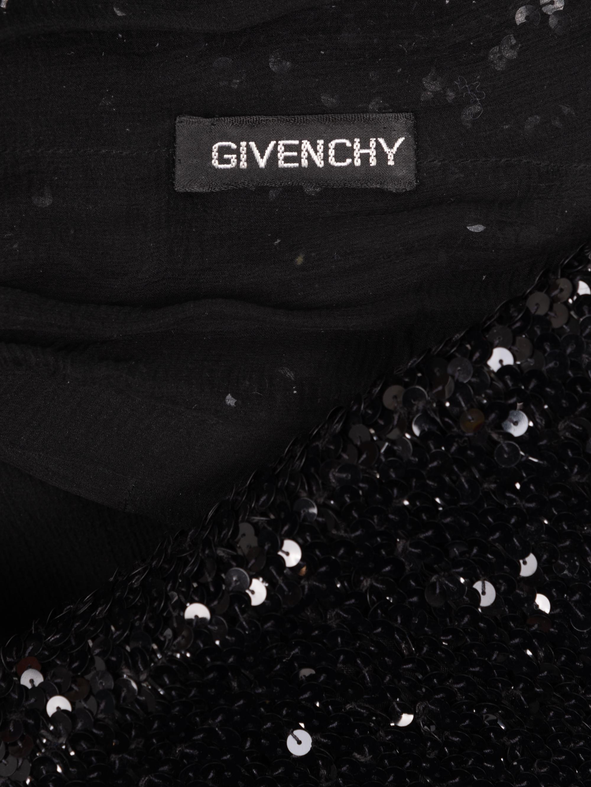 Givenchy Haute Couture Sequined Pantsuit, c. 1975