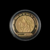 [MEXICO] A 1986 World Cup Commemorative 250 Peso Gold Proof