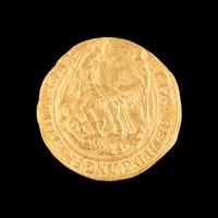 [GREAT BRITAIN] Elizabeth I Gold Angel ND; Sixth Issue (1582-1583)