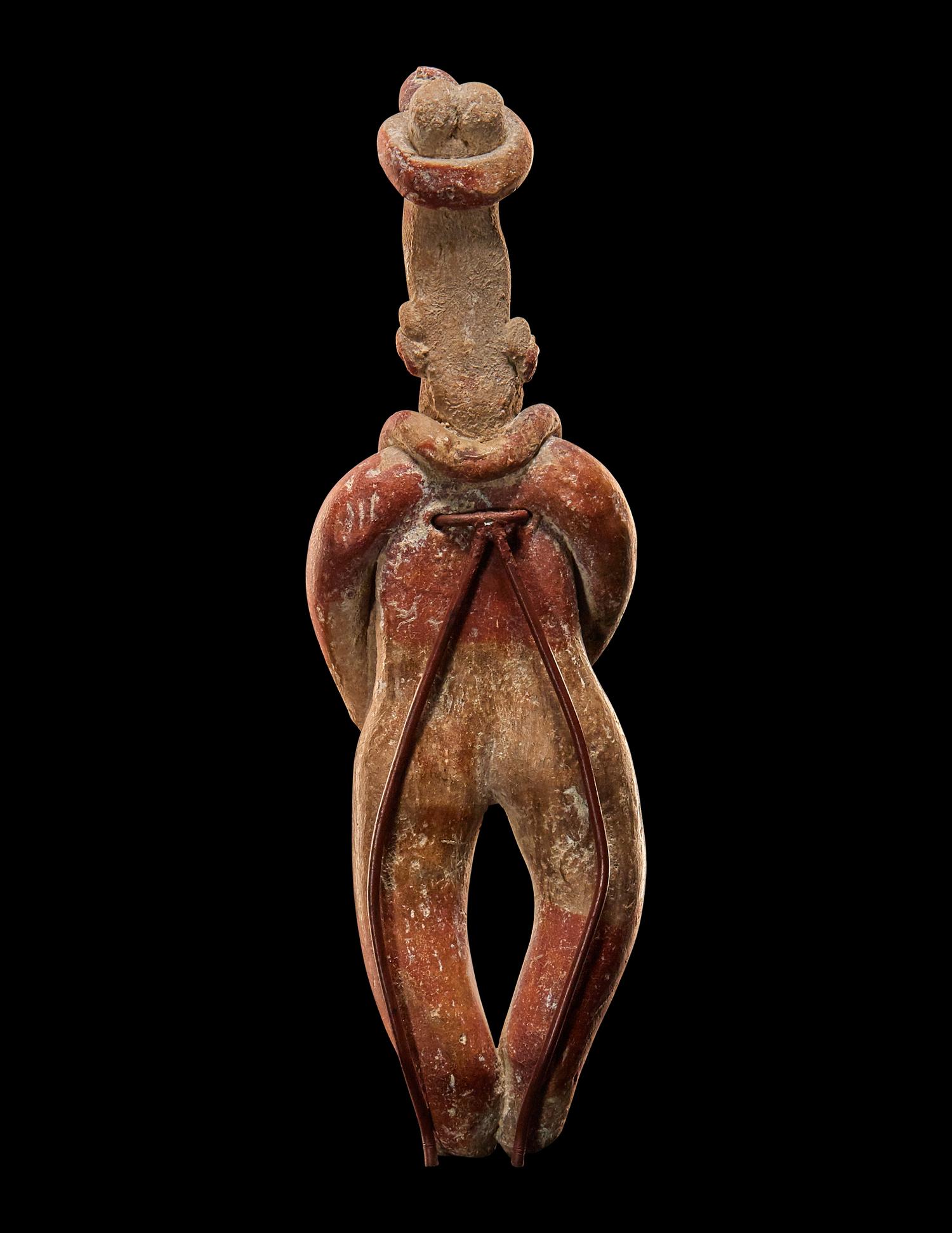 A Jalisco Standing Female Figure