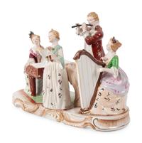 A Pair of Continental Porcelain Figures