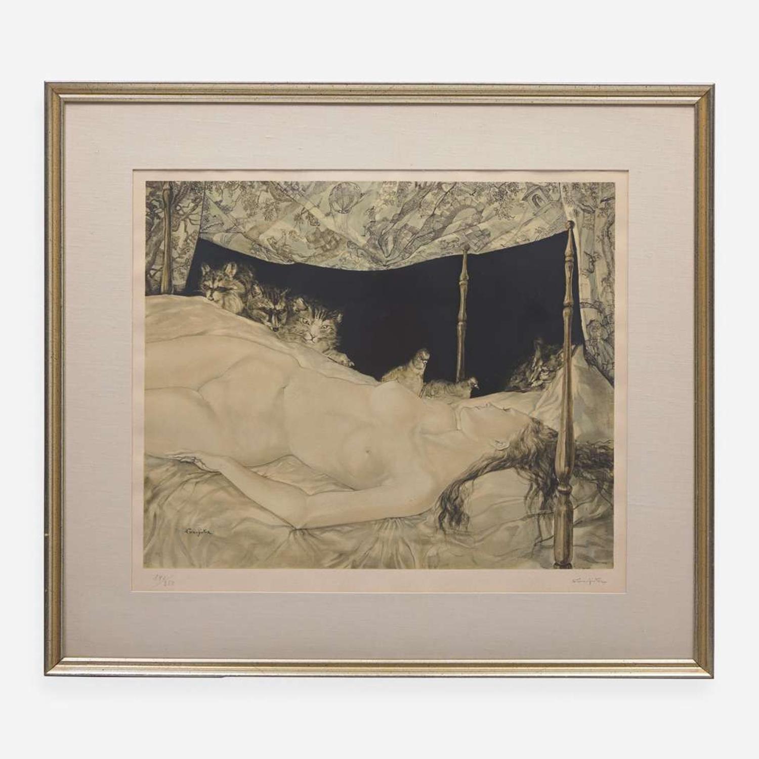 Léonard Tsuguharu Foujita (French/Japanese, 1886-1968) Le Rêve