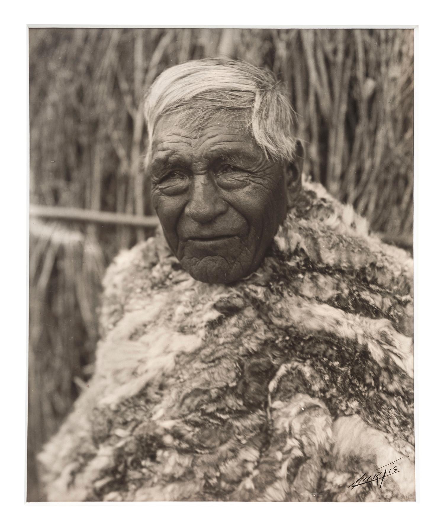 CURTIS, Edward (1868-1952), photographer. An Owens Valley Mono . 1924.