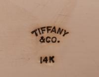 A Tiffany & Co. Gold, Diamond and Ruby Mounted Cigarette Case