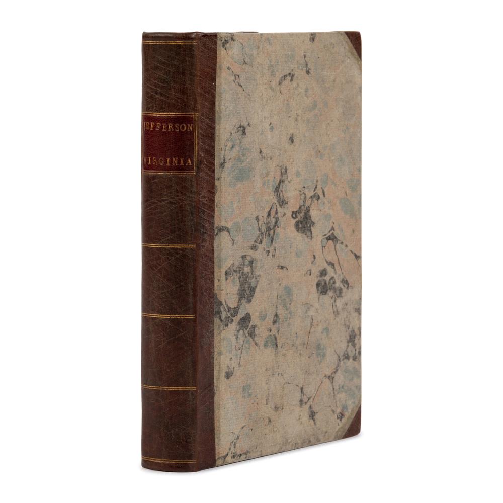 Jefferson, Thomas (1743-1826). Notes on the State of Virginia . London: John Stockdale, 1787.