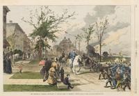 [HARPER'S WEEKLY]. A group of approximately 20 Harper's Weekly steel engravings.