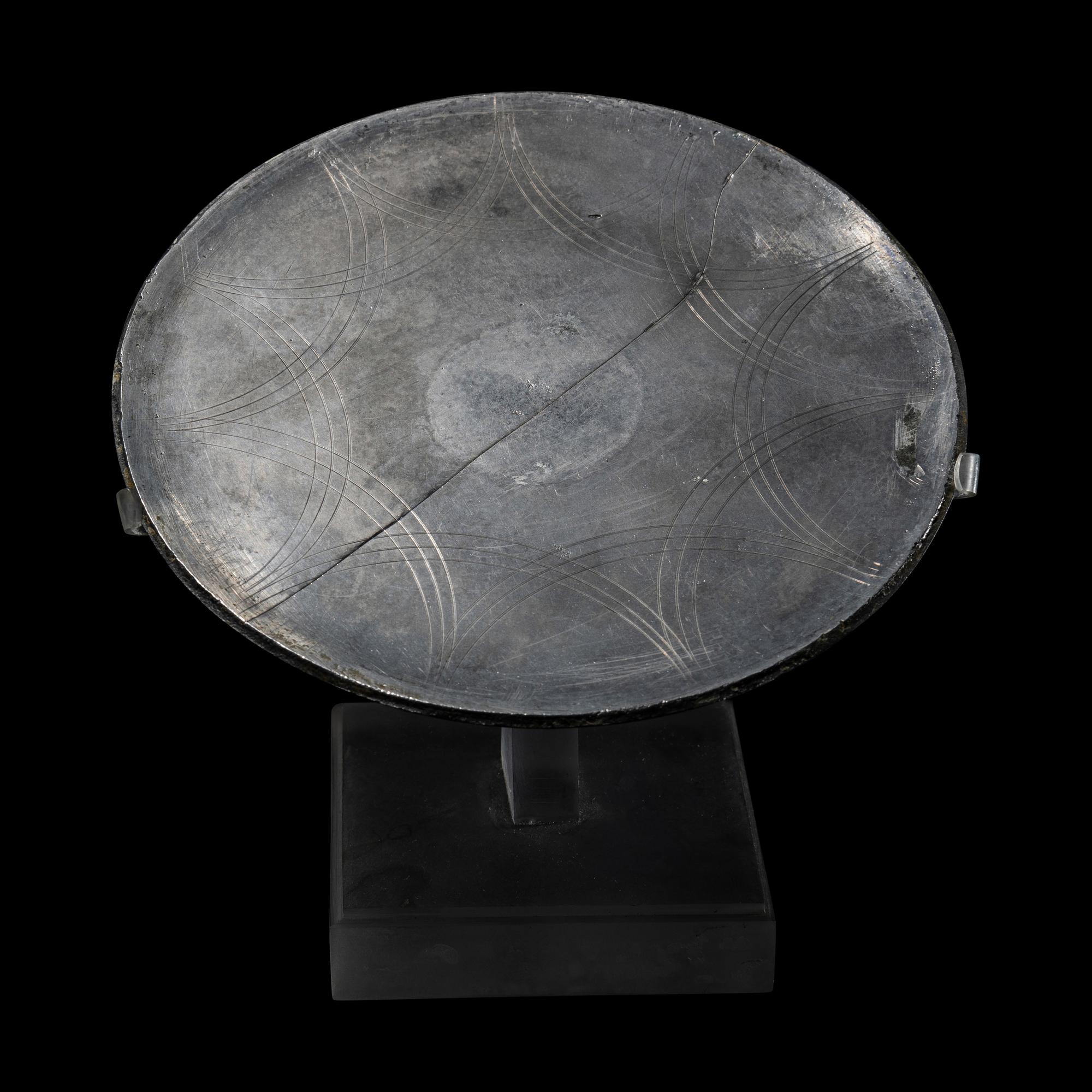 A Roman Silver Mirror