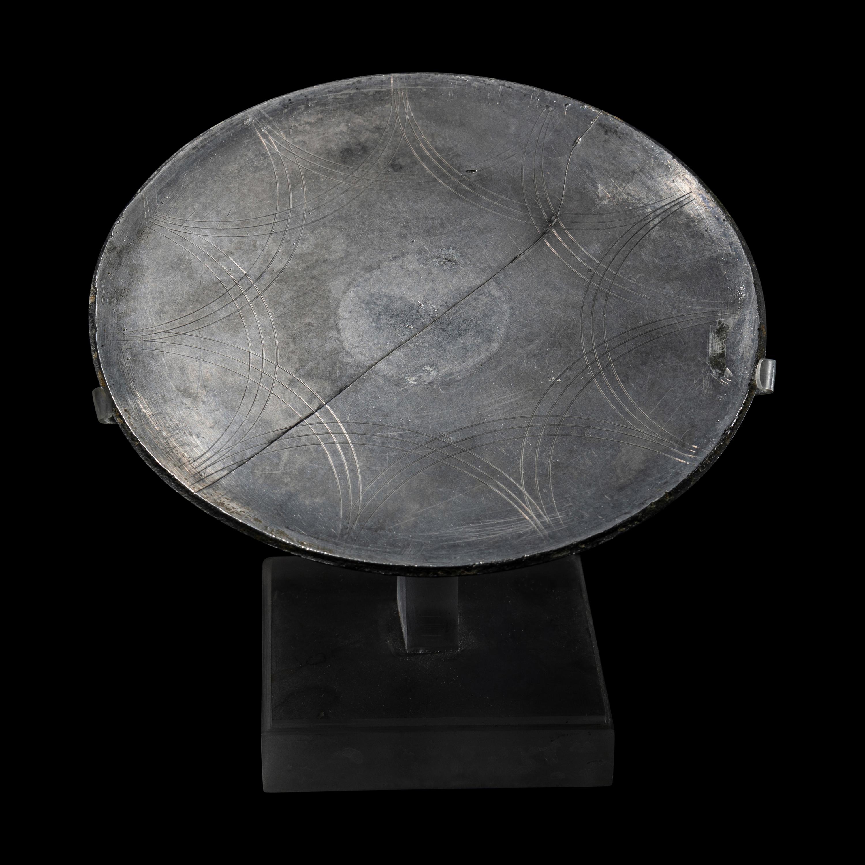 A Roman Silver Mirror