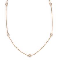 DIAMOND STATION NECKLACE