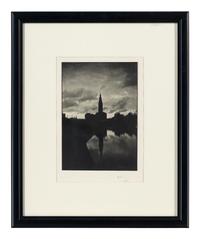 Margaret Bourke-White (1904-1971) Terminal Tower and High Level Bridge, Cleveland, 1929