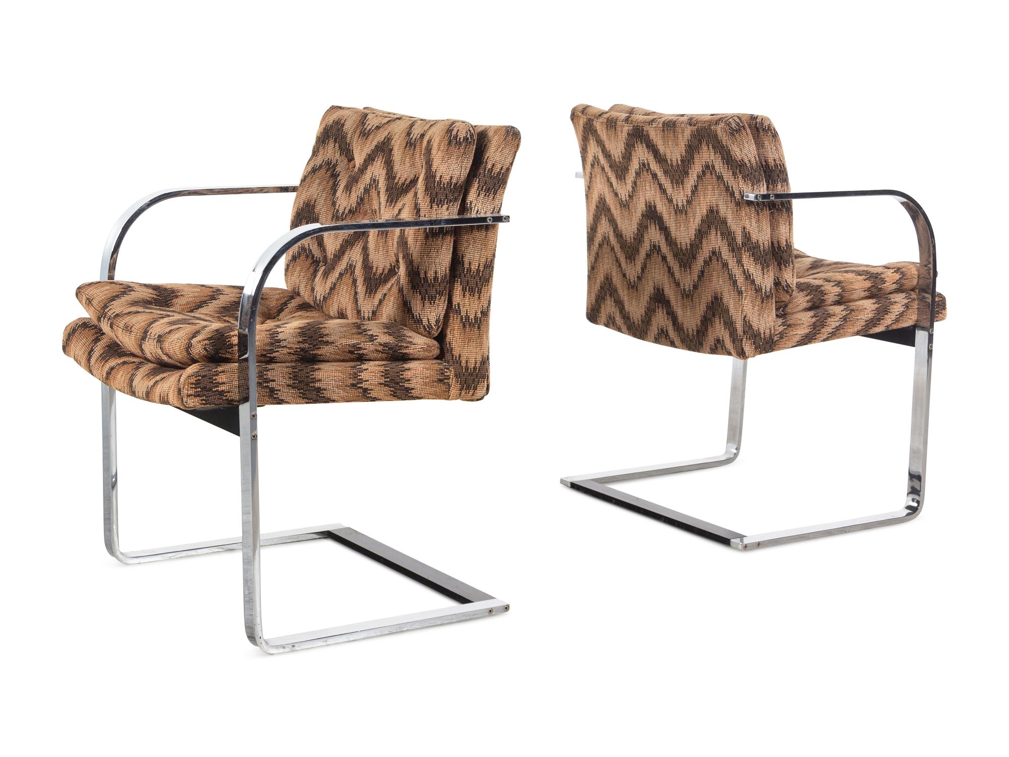 A Pair of BRNO Chairs in the Style of Mies van der Rohe