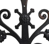 A Bronze Faux Hinge 24.5" W x 4" D x 21.25" H — United States, Circa 1880