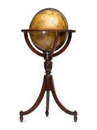 A Pair of Late Regency Cary’s 11-Inch New Terrestrial and Celestial Globes