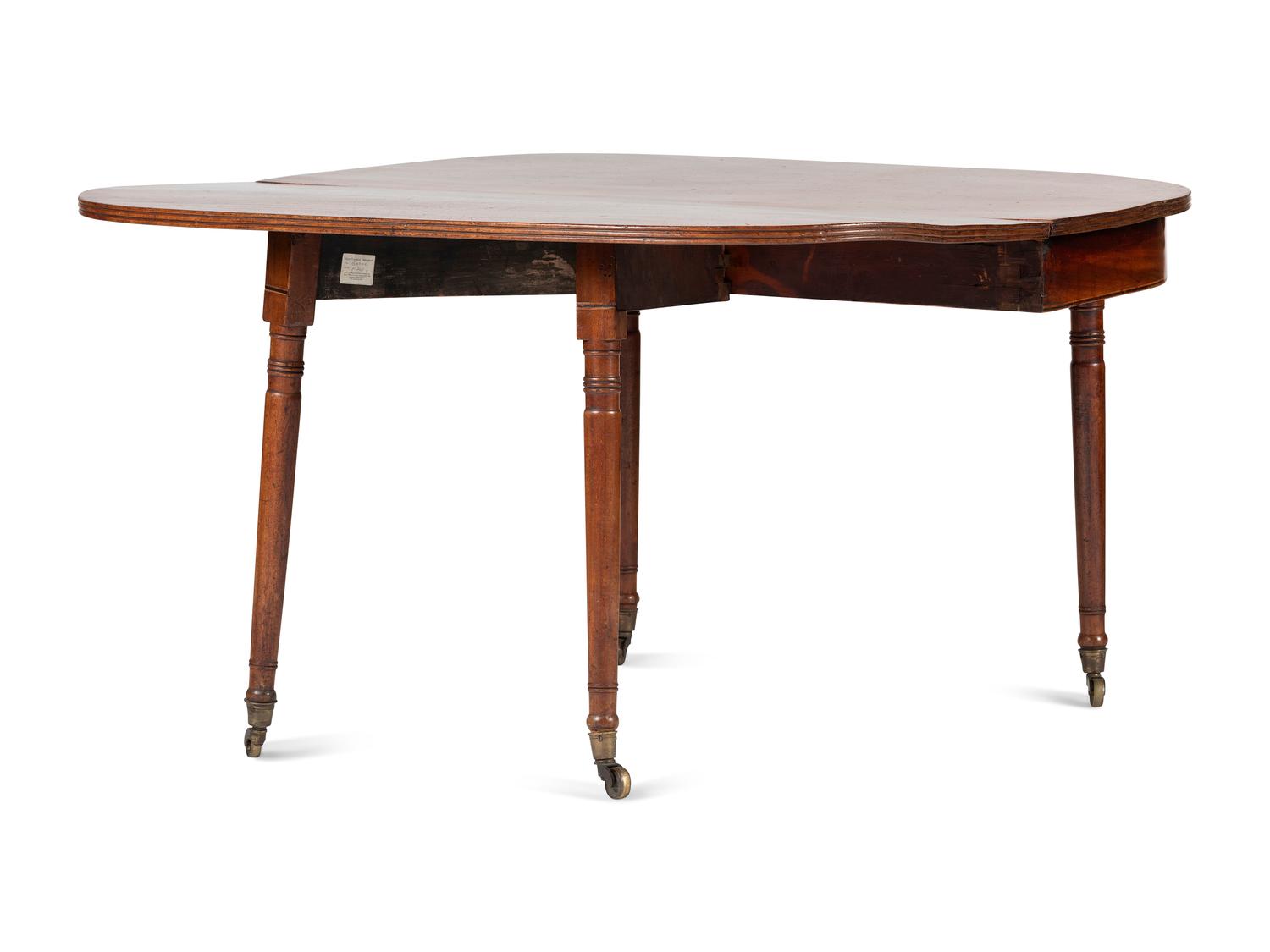 A Federal Mahogany Banquet Table