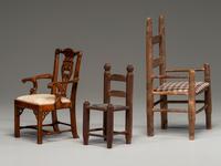 Three Doll's Chairs
