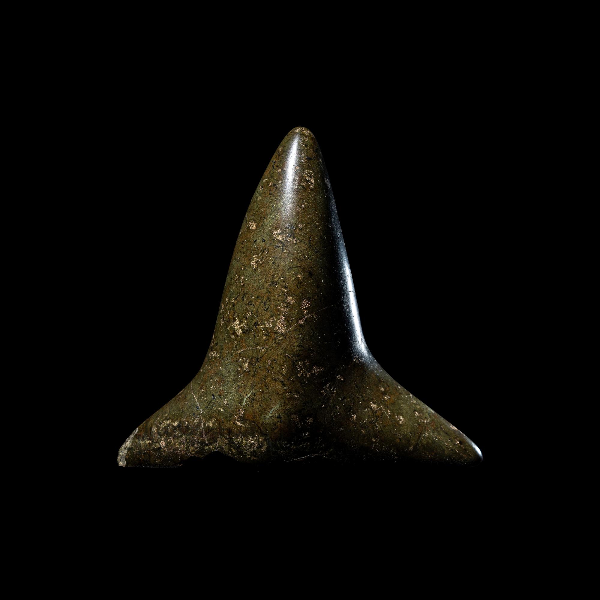 A Taino Greenstone Trigonolito