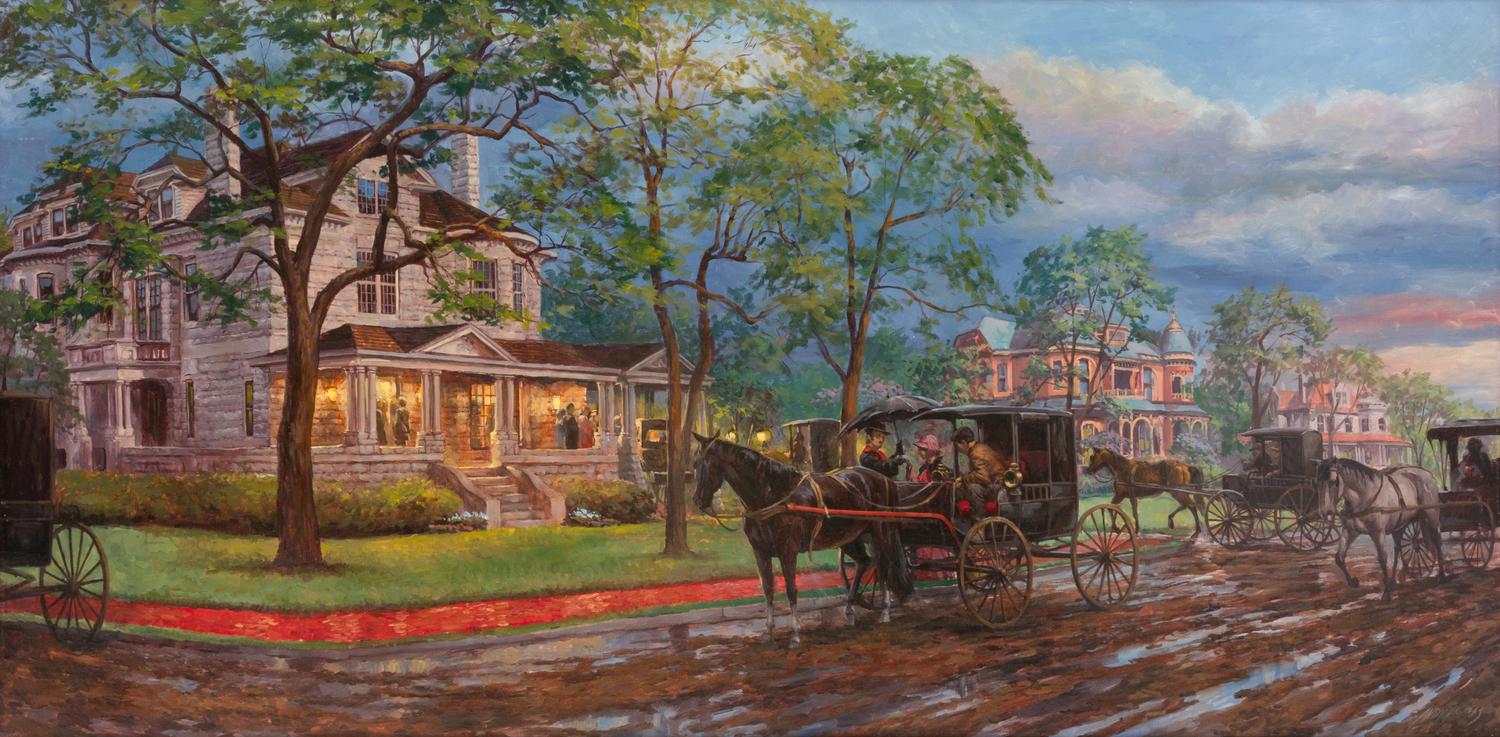 Evening on Grand - Leggett House