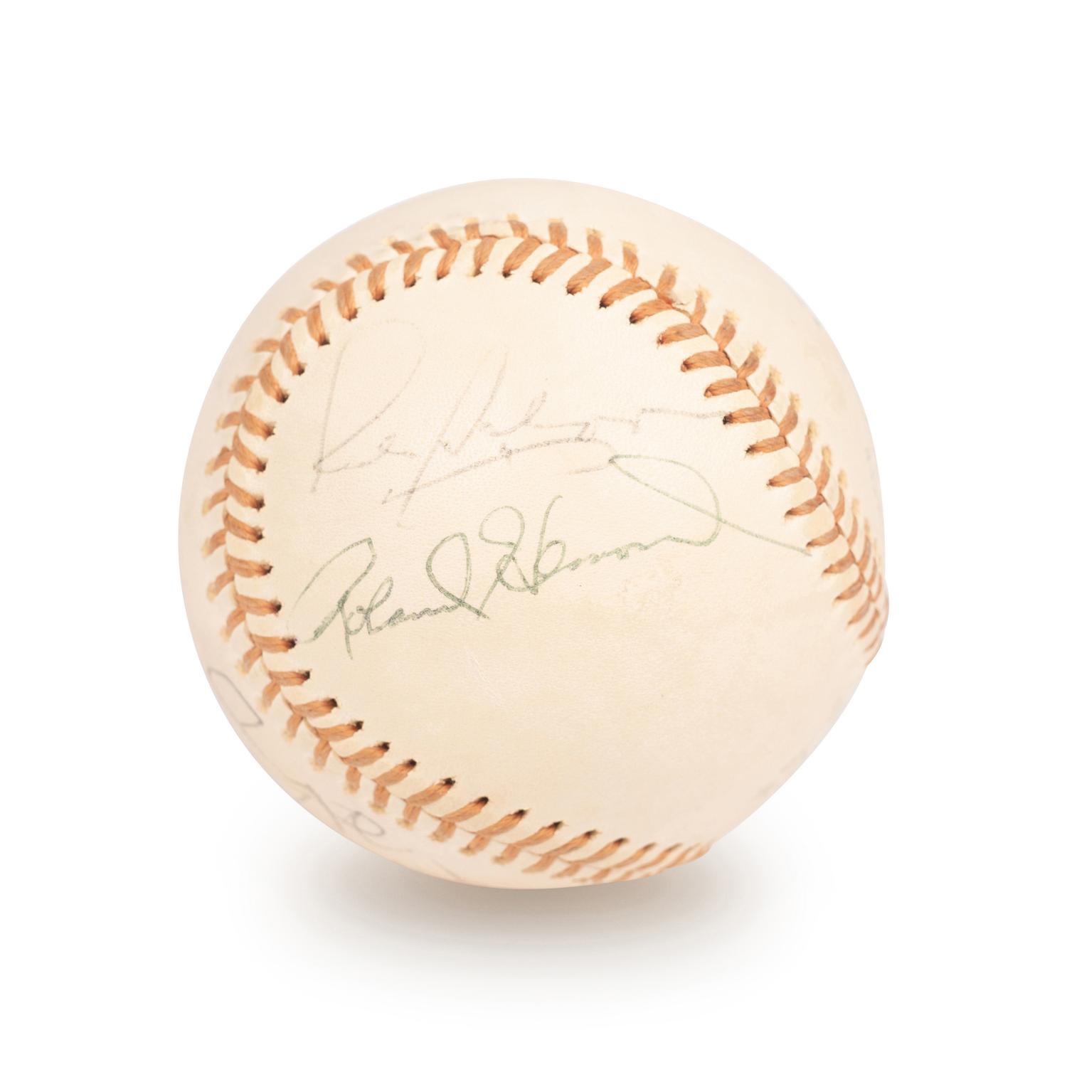A Group of Harry Caray and Bill Veeck Signed Autograph Baseballs (Beckett Authentication Services Letters BAS Certified),