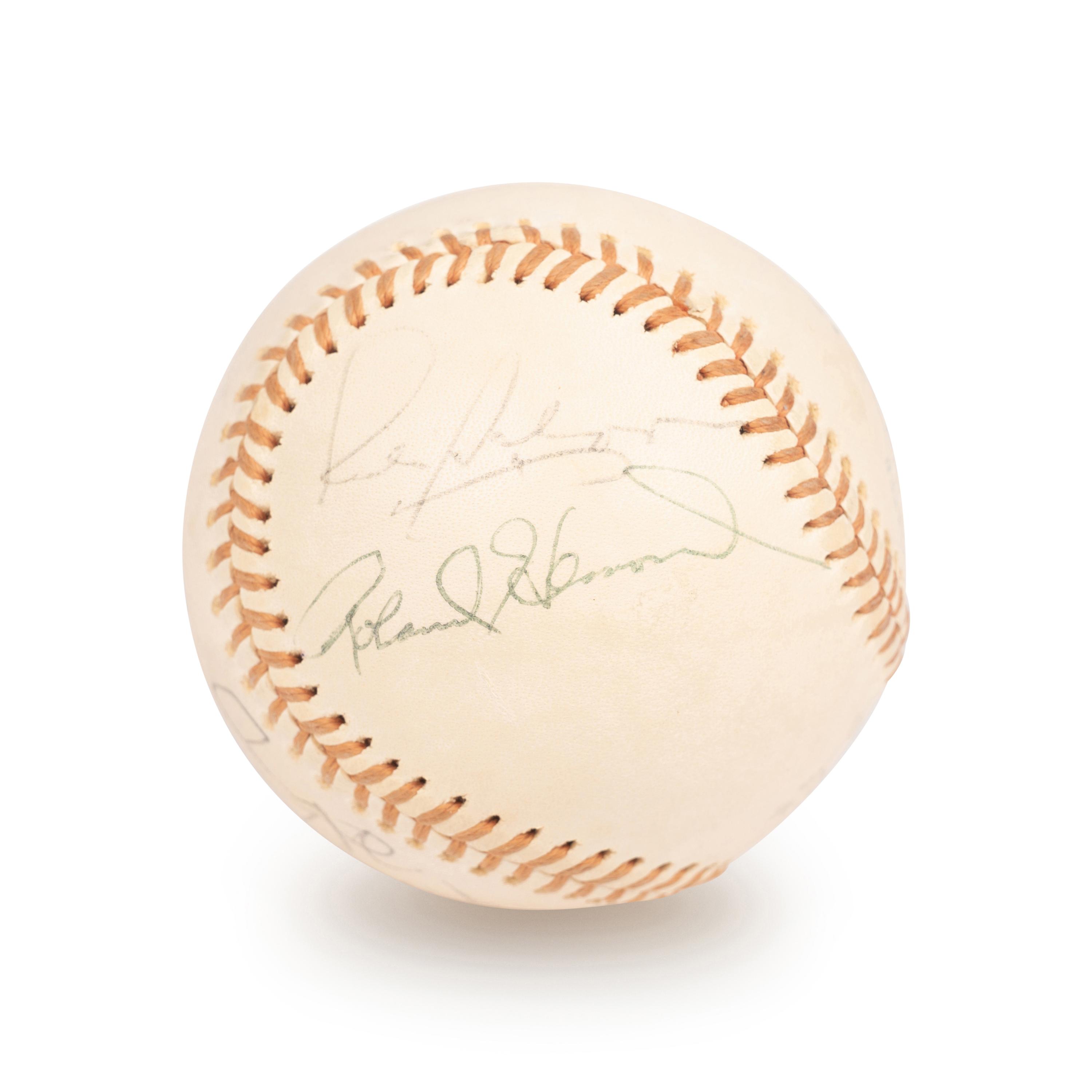 A Group of Harry Caray and Bill Veeck Signed Autograph Baseballs (Beckett Authentication Services Letters BAS Certified),
