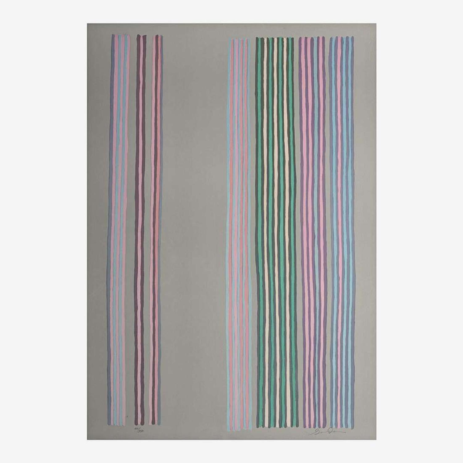 Gene Davis (American, 1920-1985) Royal Curtain
