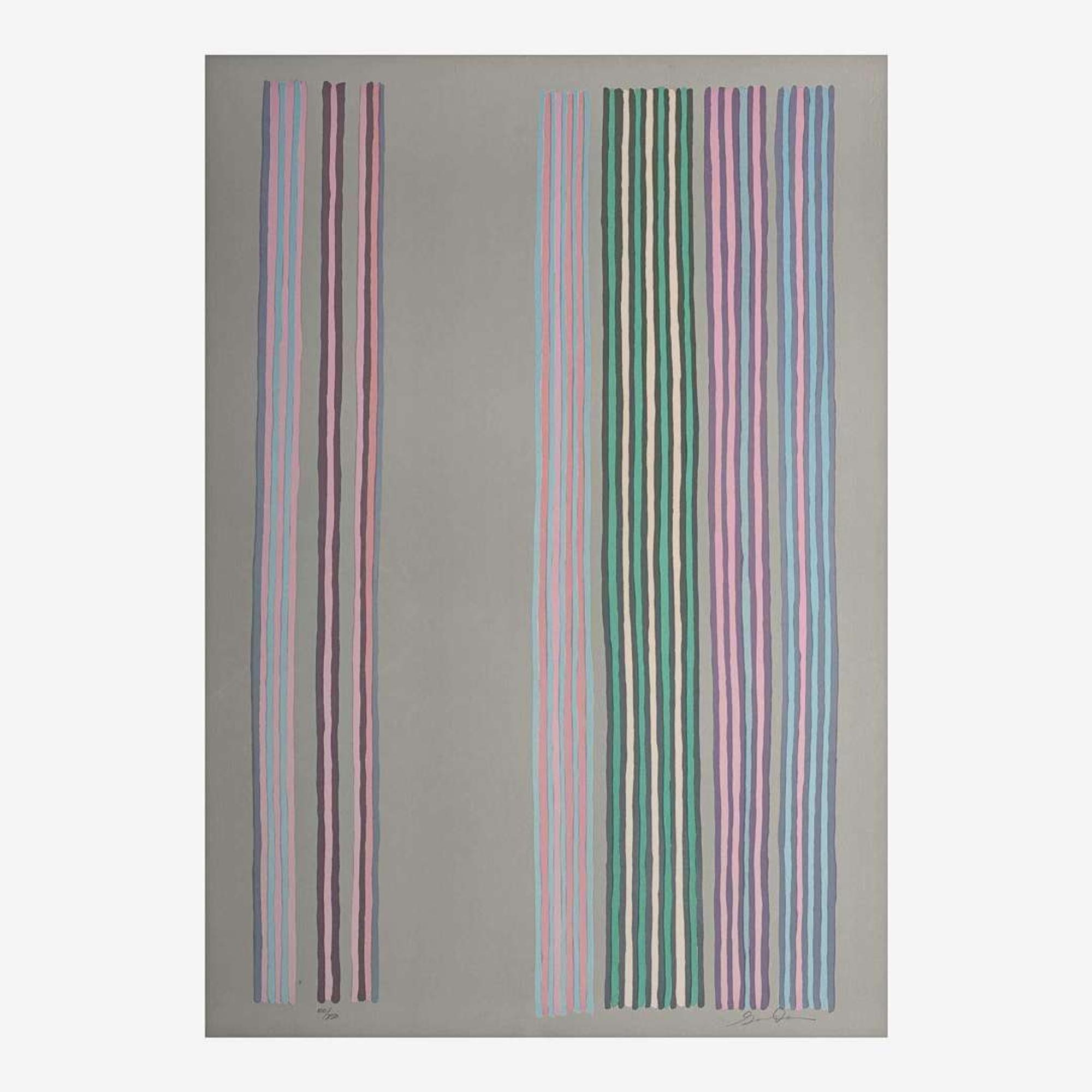 Gene Davis (American, 1920-1985) Royal Curtain