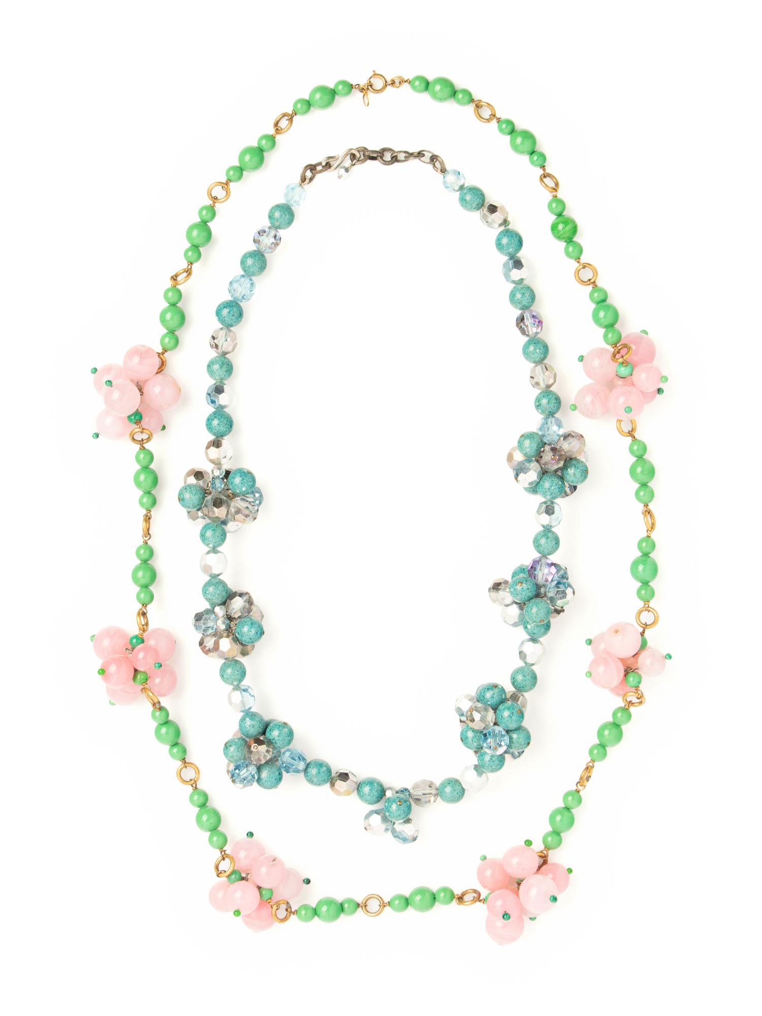 Two Necklaces Attributed to Christian Dior c.1965