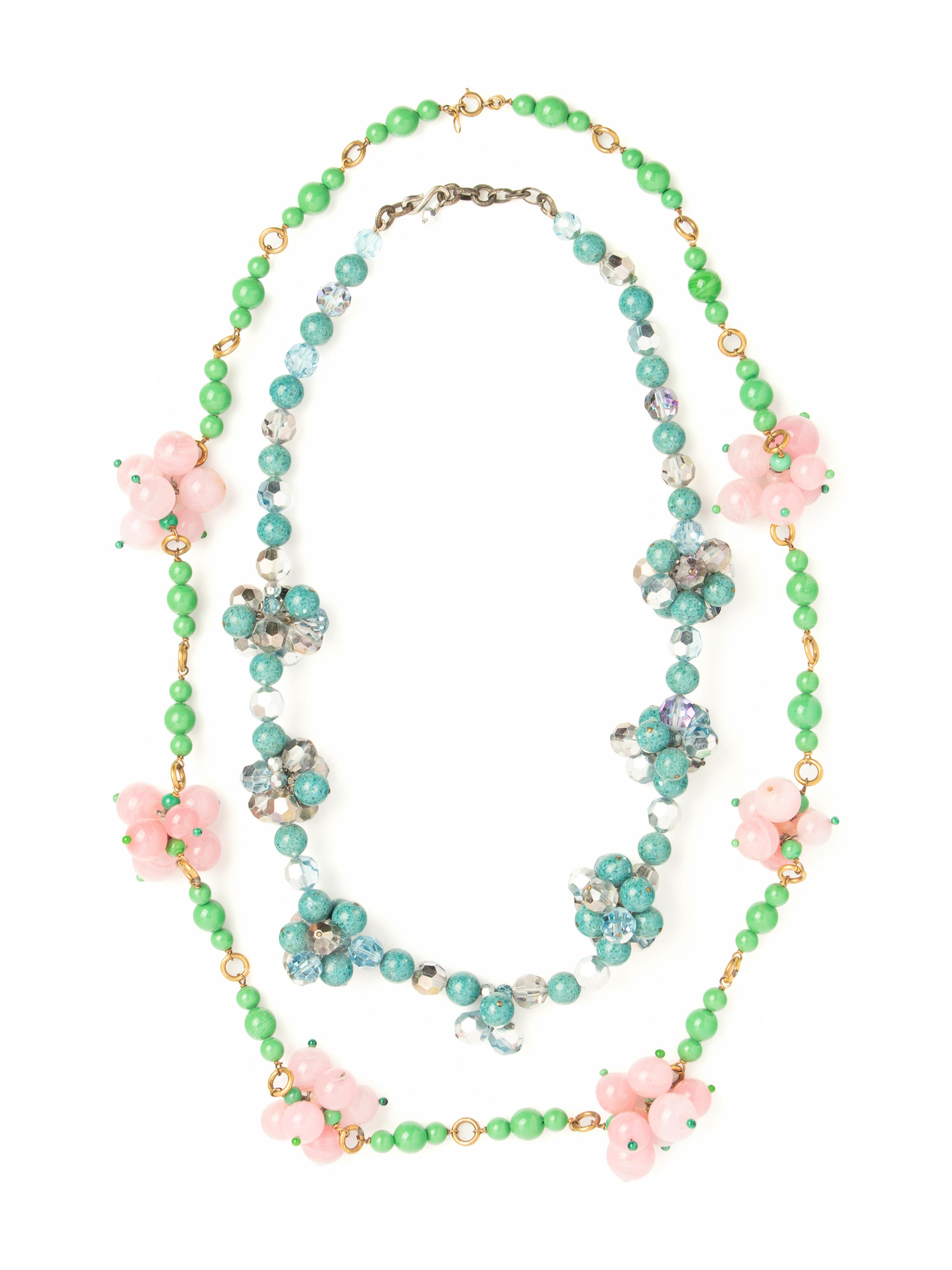 Two Necklaces Attributed to Christian Dior c.1965