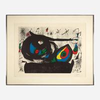 Joan Miró (Spanish, 1893-1983) Homenatge a Joan Prats