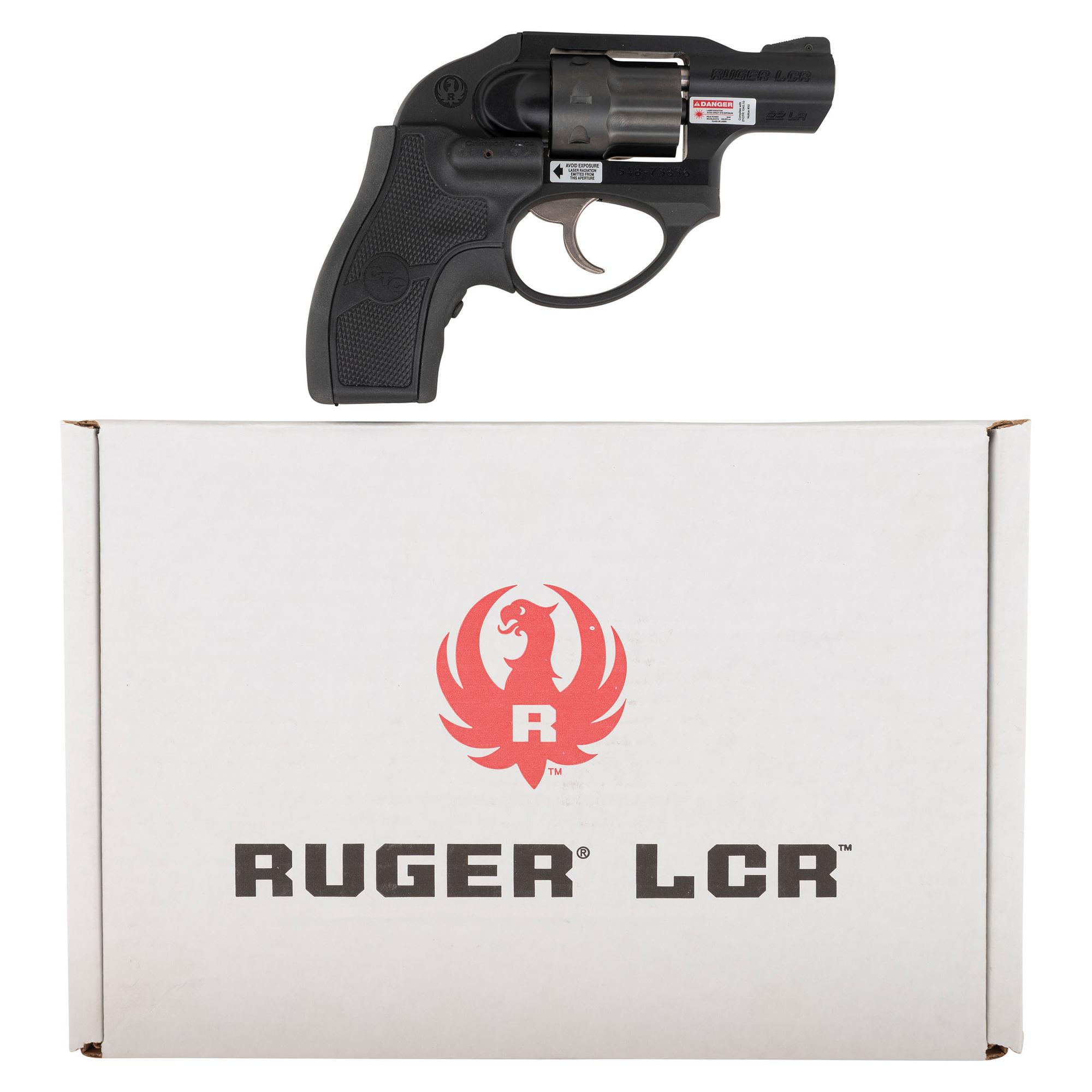 *Ruger LCR .22 in Box with Accessories