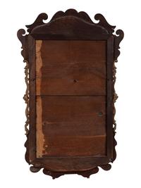 A George II Style Parcel Gilt Mahogany Mirror