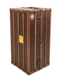 Louis Vuitton Wardrobe Steamer Trunk, Early 20th Century