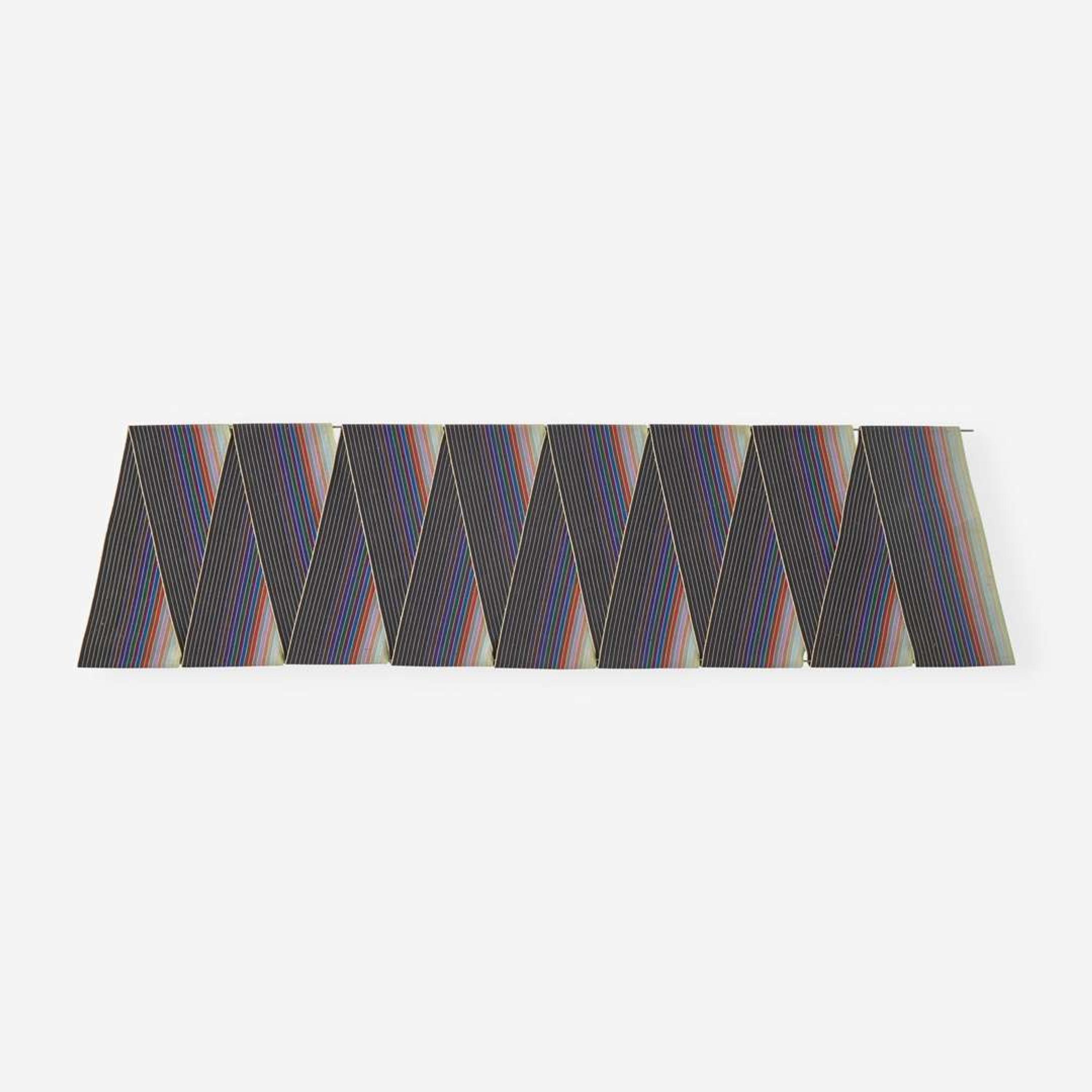 Warren Seelig (American, b. 1946) "Grosgrain Fold #2", USA, 1979