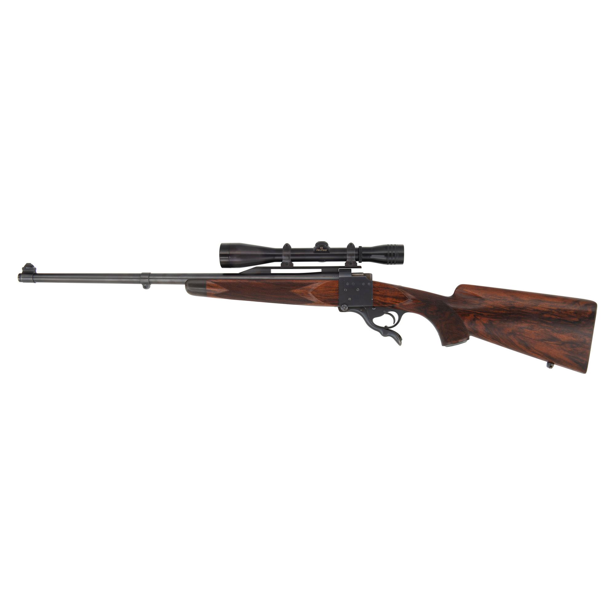 **Niedner Rifle Corp. Farquharson Rifle in .22-3000 R2 with Redfield Scope
