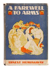 HEMINGWAY, ERNEST. A Farewell to Arms. New York, 1929. First edition, first issue in first state jacket.