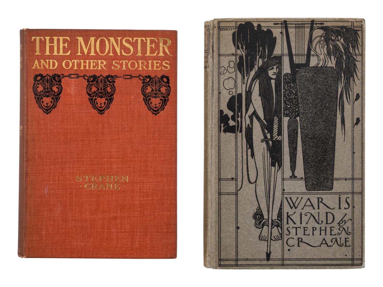 [Literature] Crane, Stephen. Pair of Titles