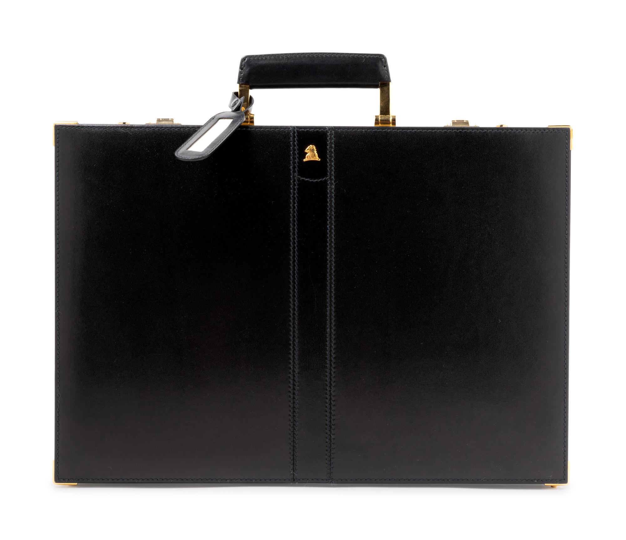 Max Cross Leather Briefcase, 1980-90s